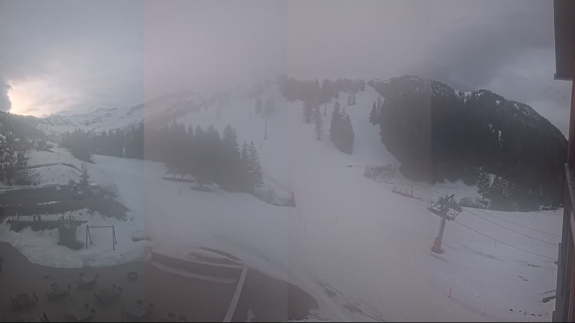 Archiv Foto Webcam Malbun - Skilift