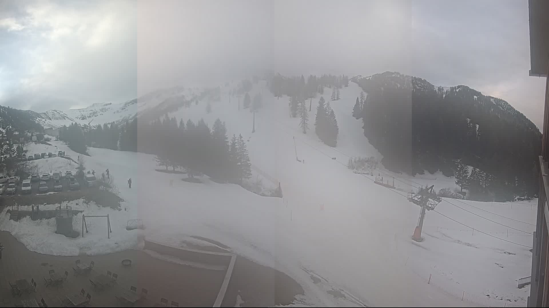 Archiv Foto Webcam Malbun - Skilift