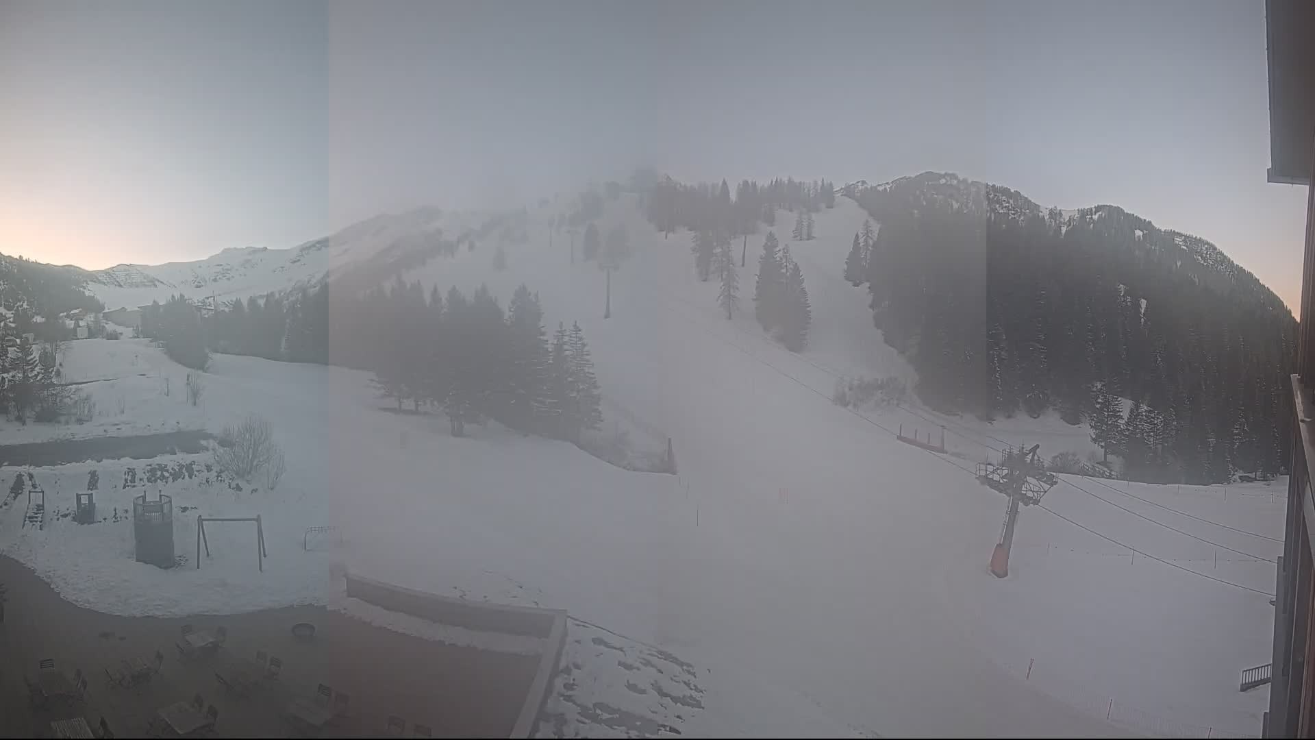 Archived image Webcam Malbun - Liechtenstein