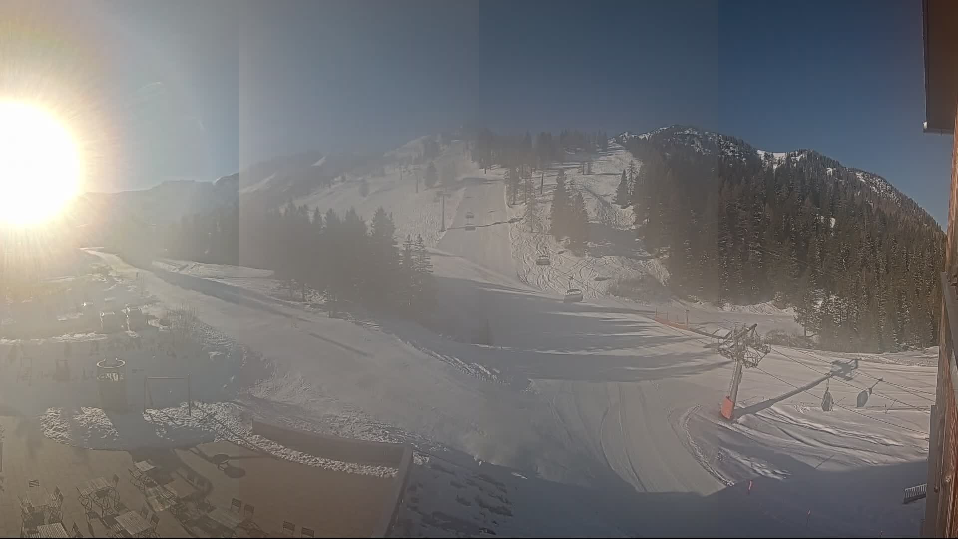 Archived image Webcam Malbun - Liechtenstein