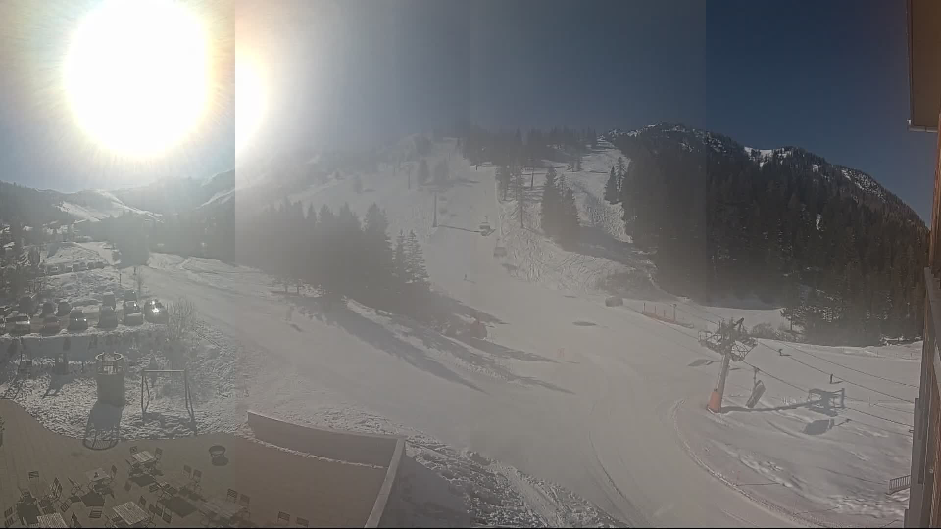 Archived image Webcam Malbun - Liechtenstein