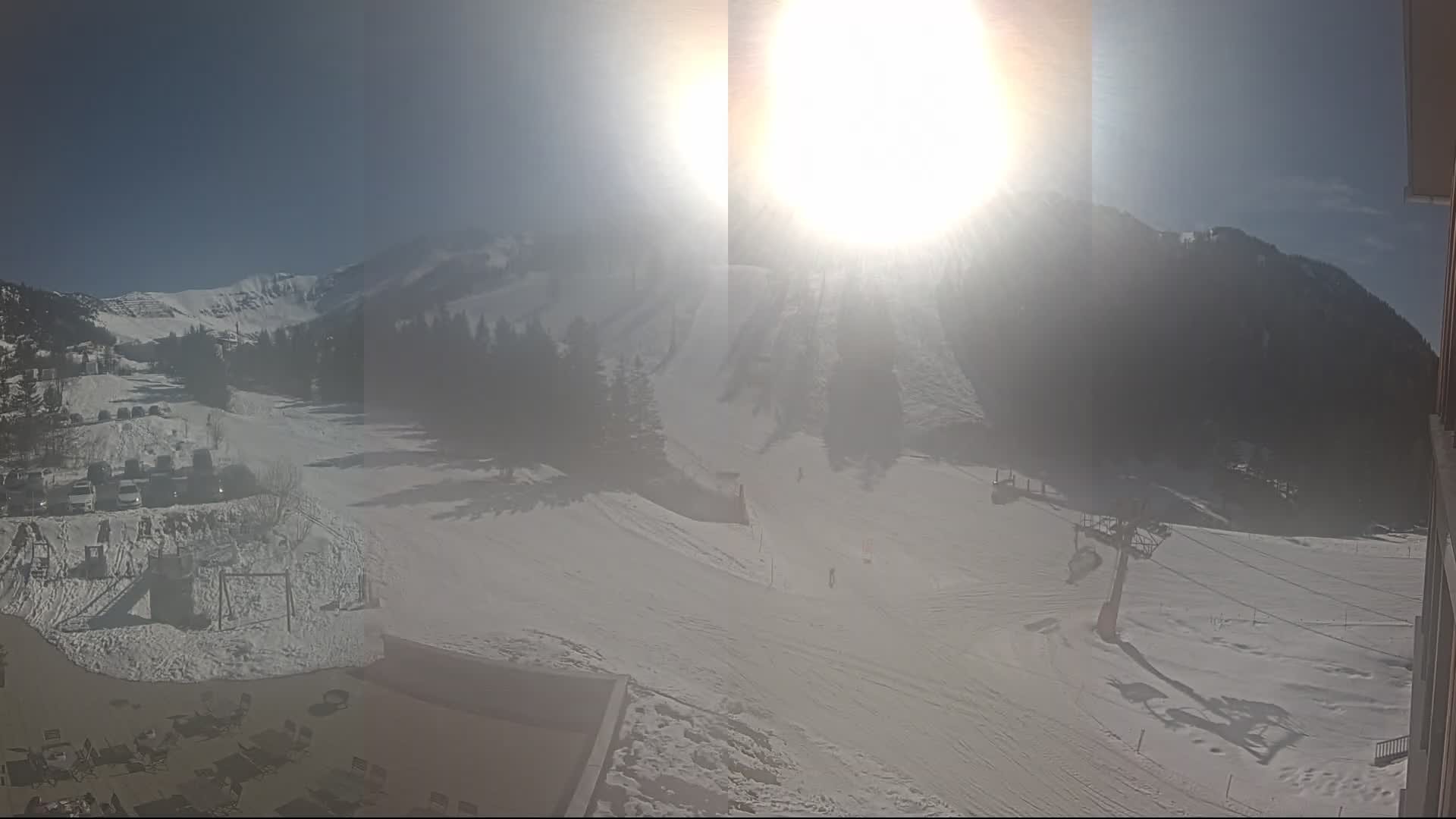 Archived image Webcam Malbun - Liechtenstein