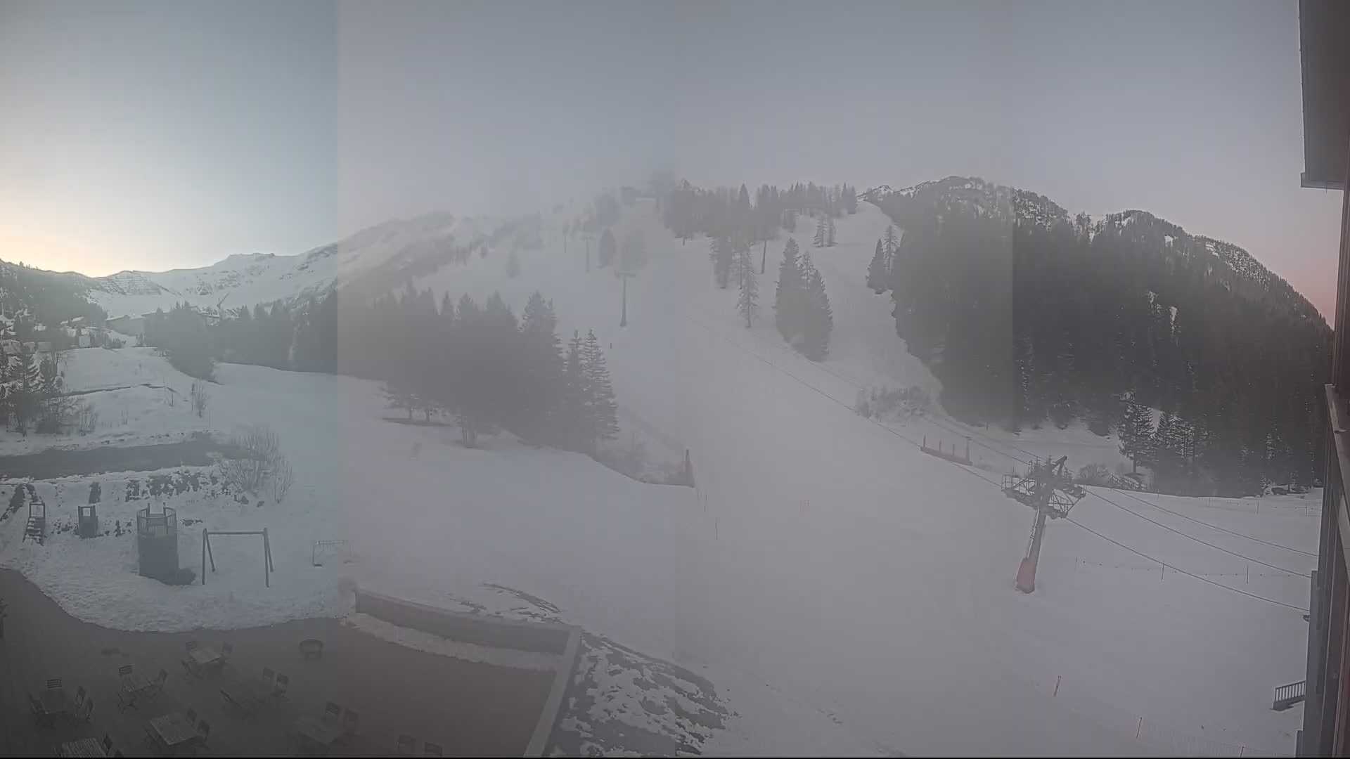 Archived image Webcam Malbun - Liechtenstein