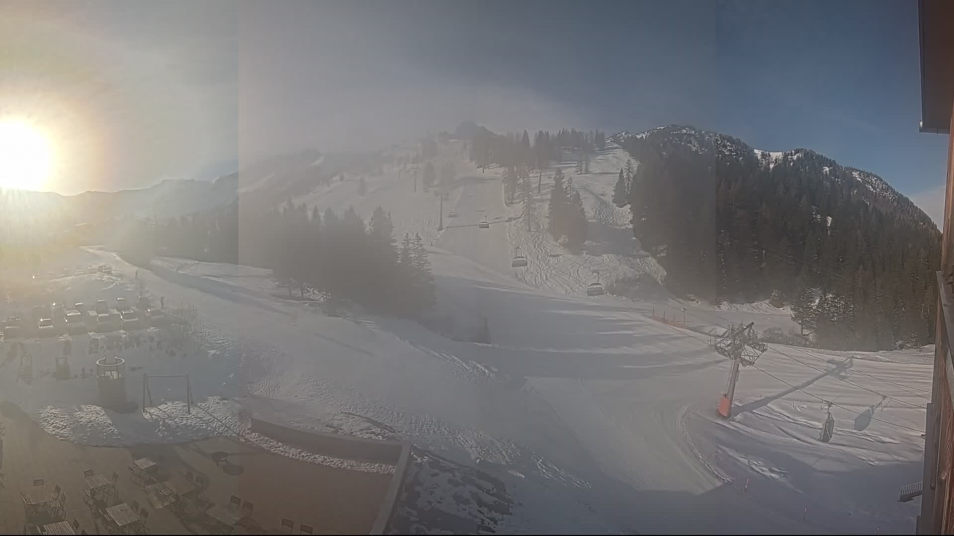 Archived image Webcam Malbun - Liechtenstein