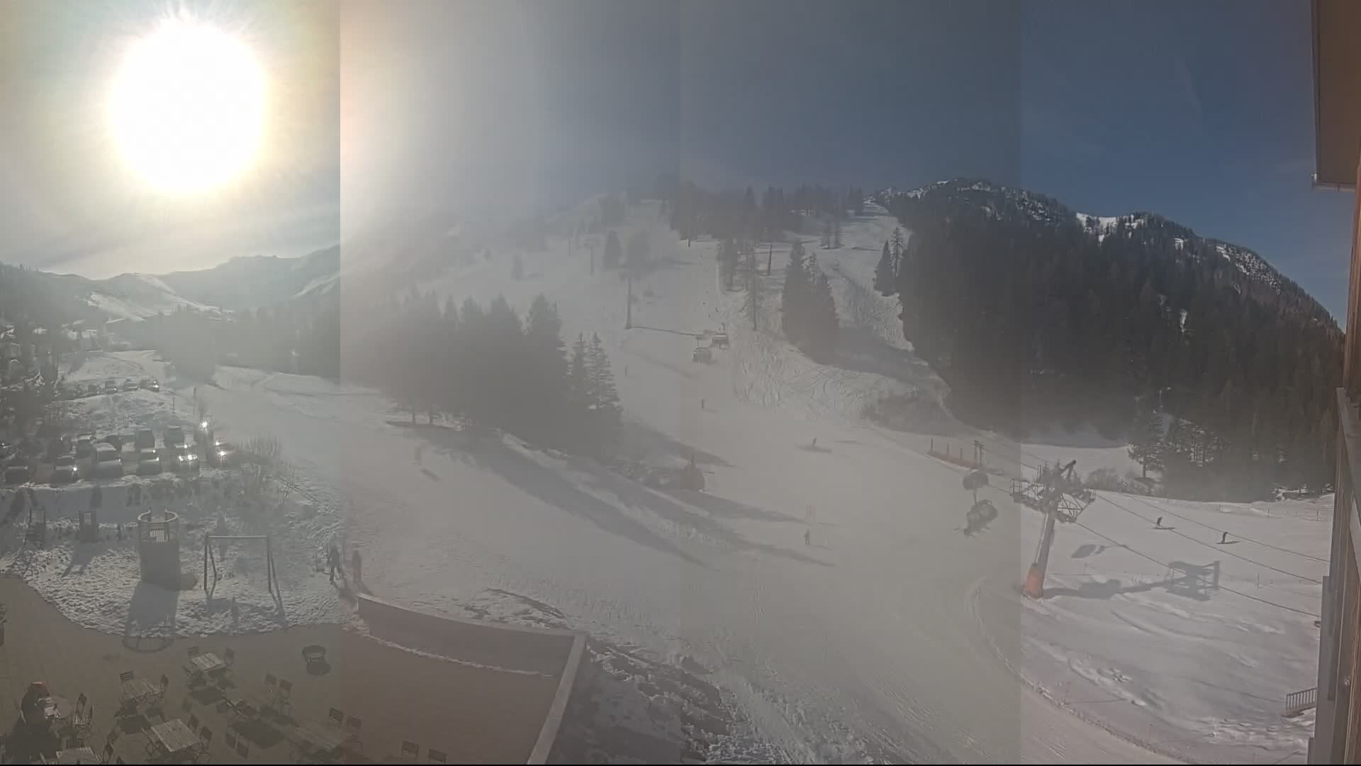 Archived image Webcam Malbun - Liechtenstein