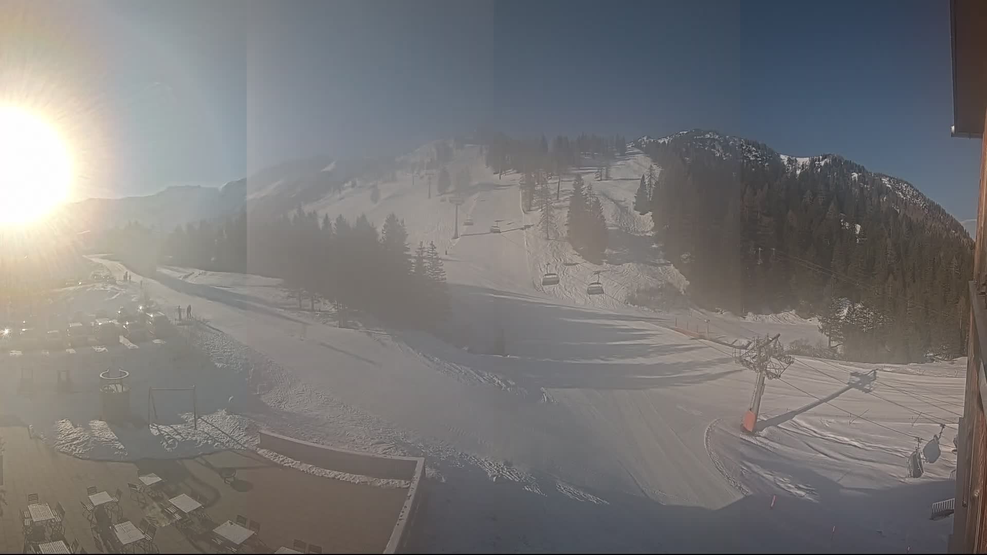 Archiv Foto Webcam Malbun - Skilift