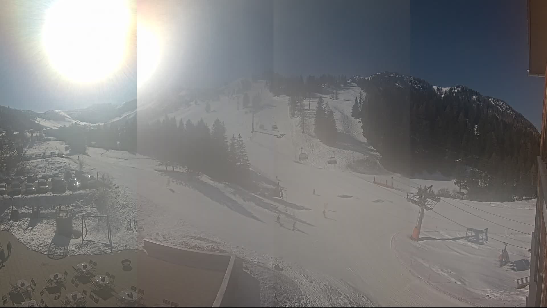 Archiv Foto Webcam Malbun - Skilift