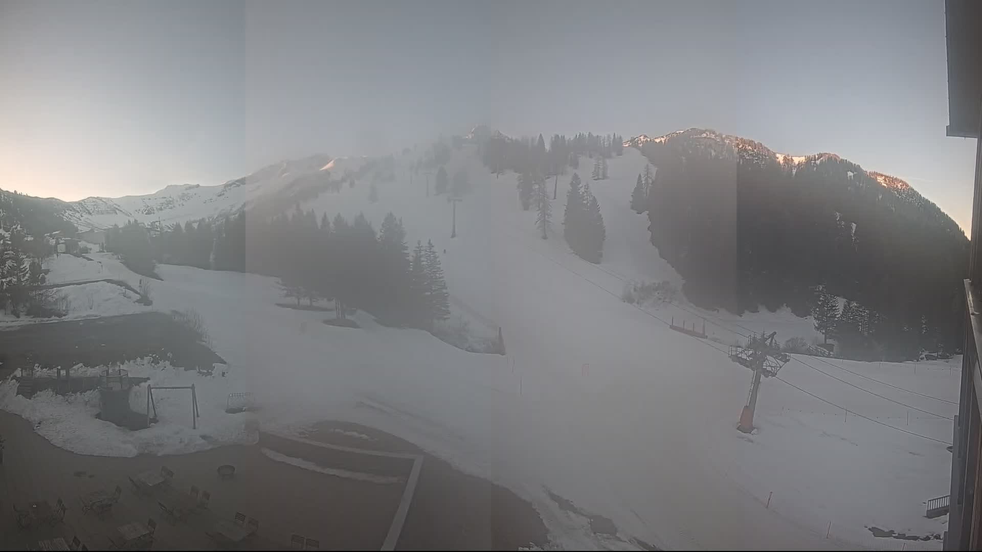 Archiv Foto Webcam Malbun - Skilift