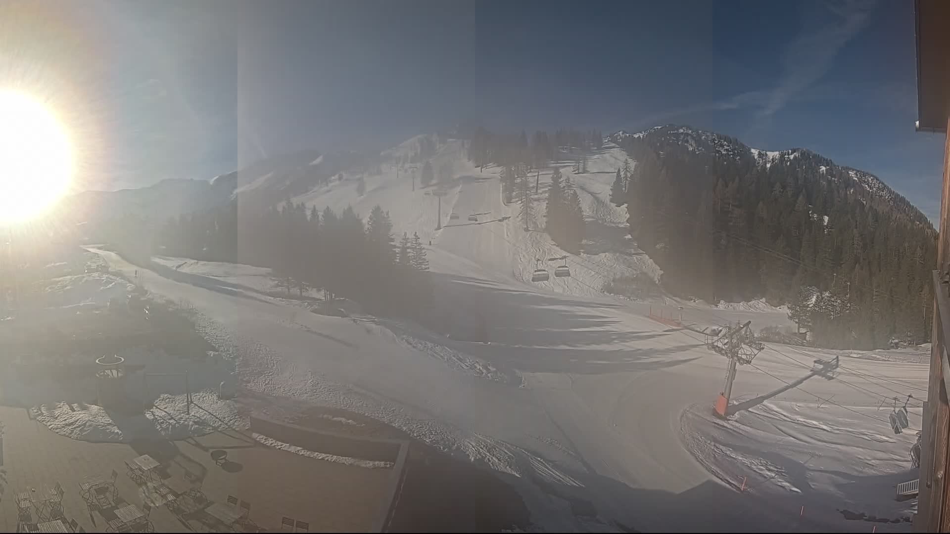 Archiv Foto Webcam Malbun - Skilift