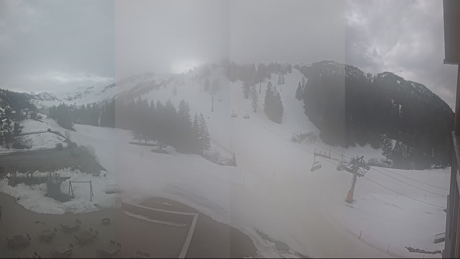 Archived image Webcam Malbun - Liechtenstein