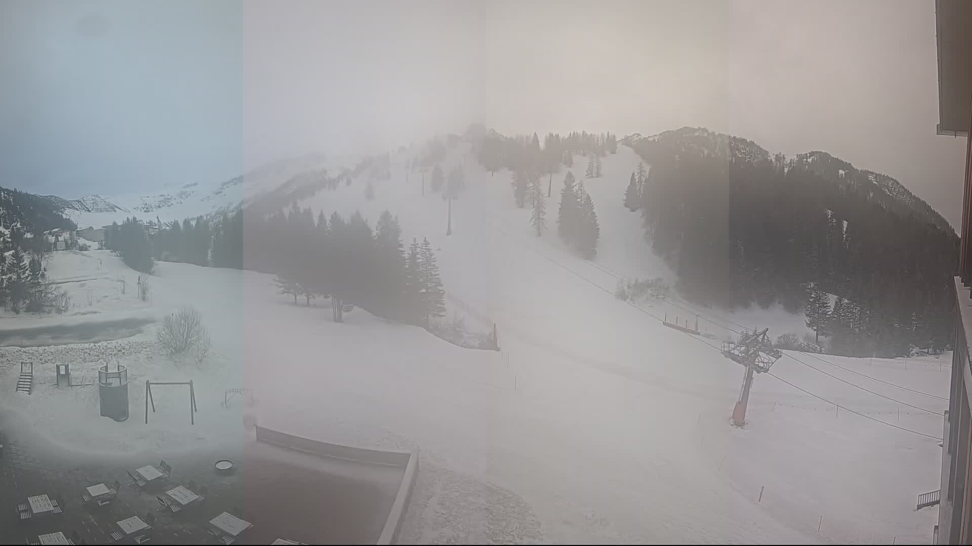 Archived image Webcam Malbun - Liechtenstein