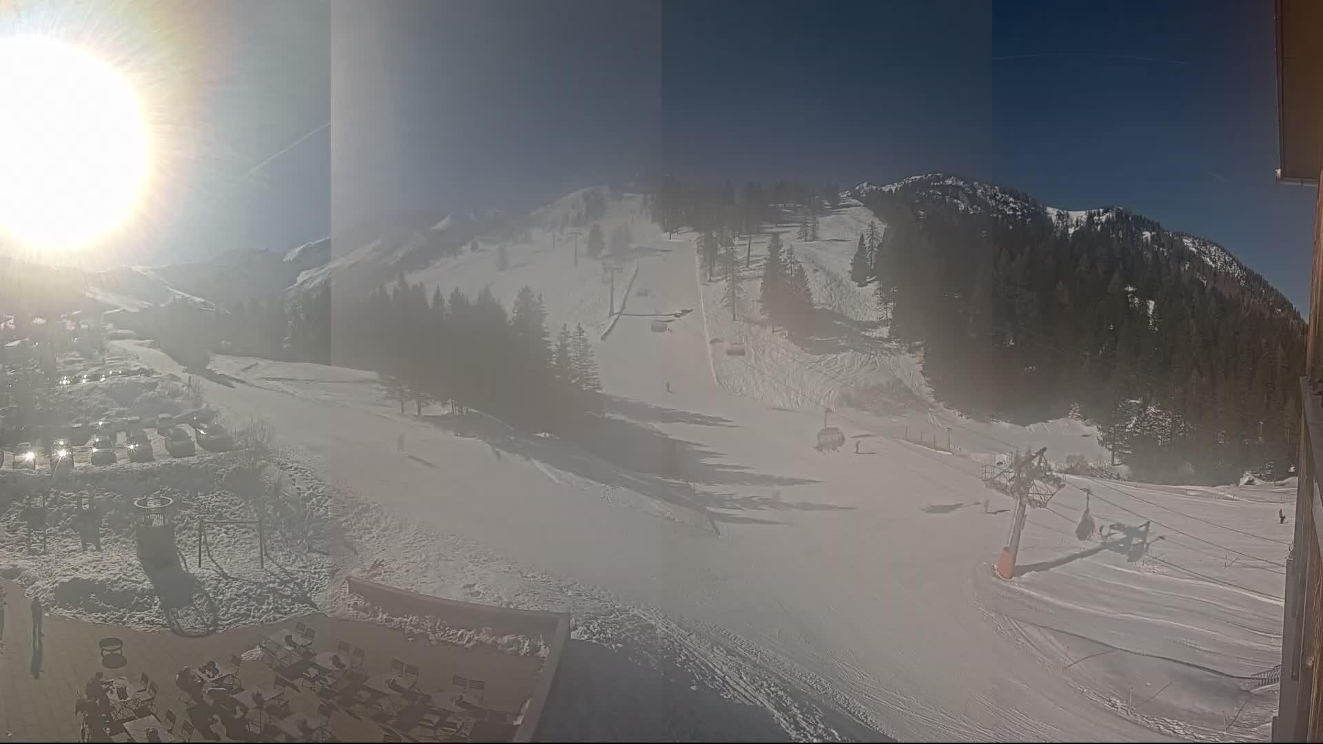 Archived image Webcam Malbun - Liechtenstein