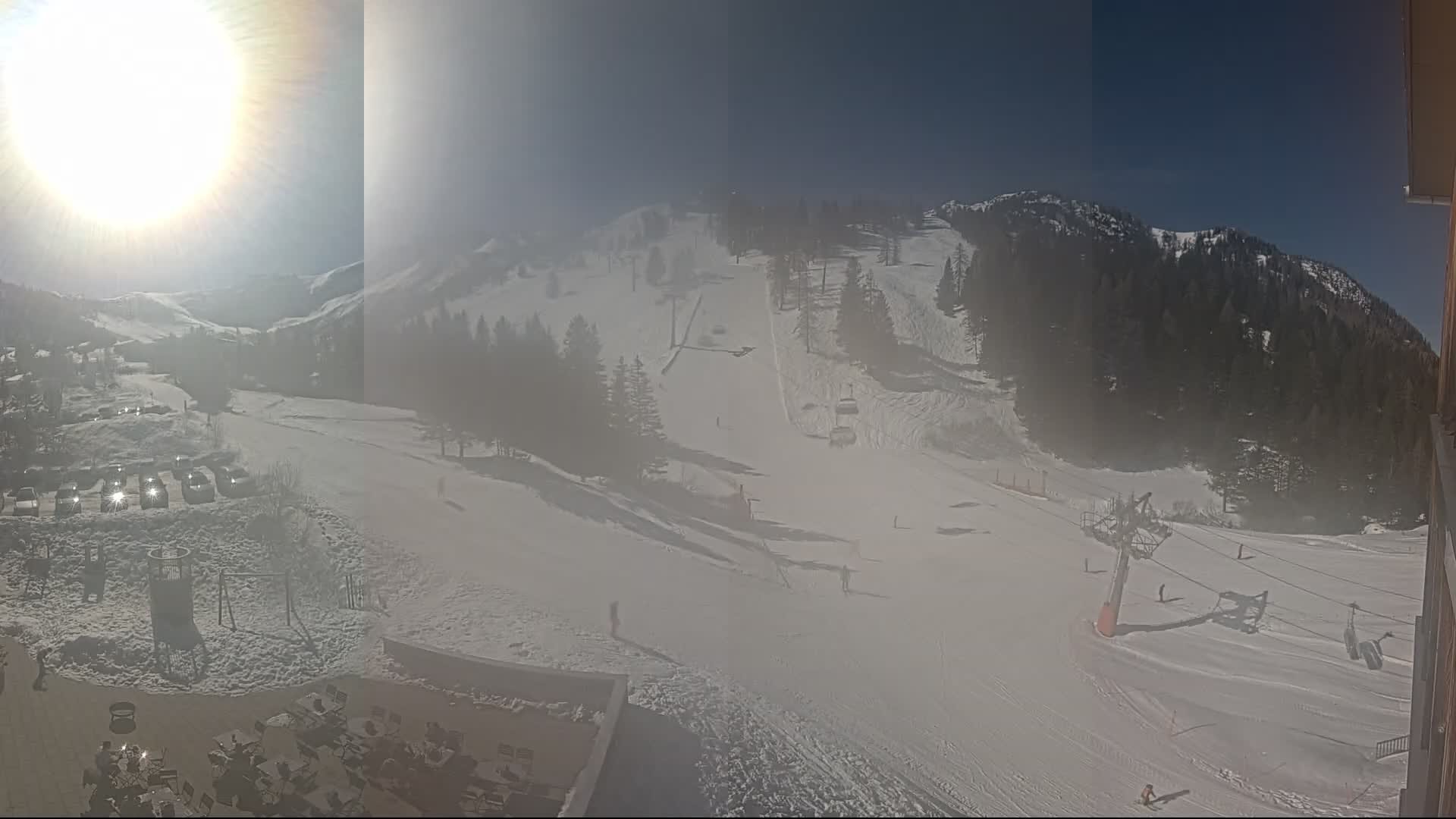 Archived image Webcam Malbun - Liechtenstein