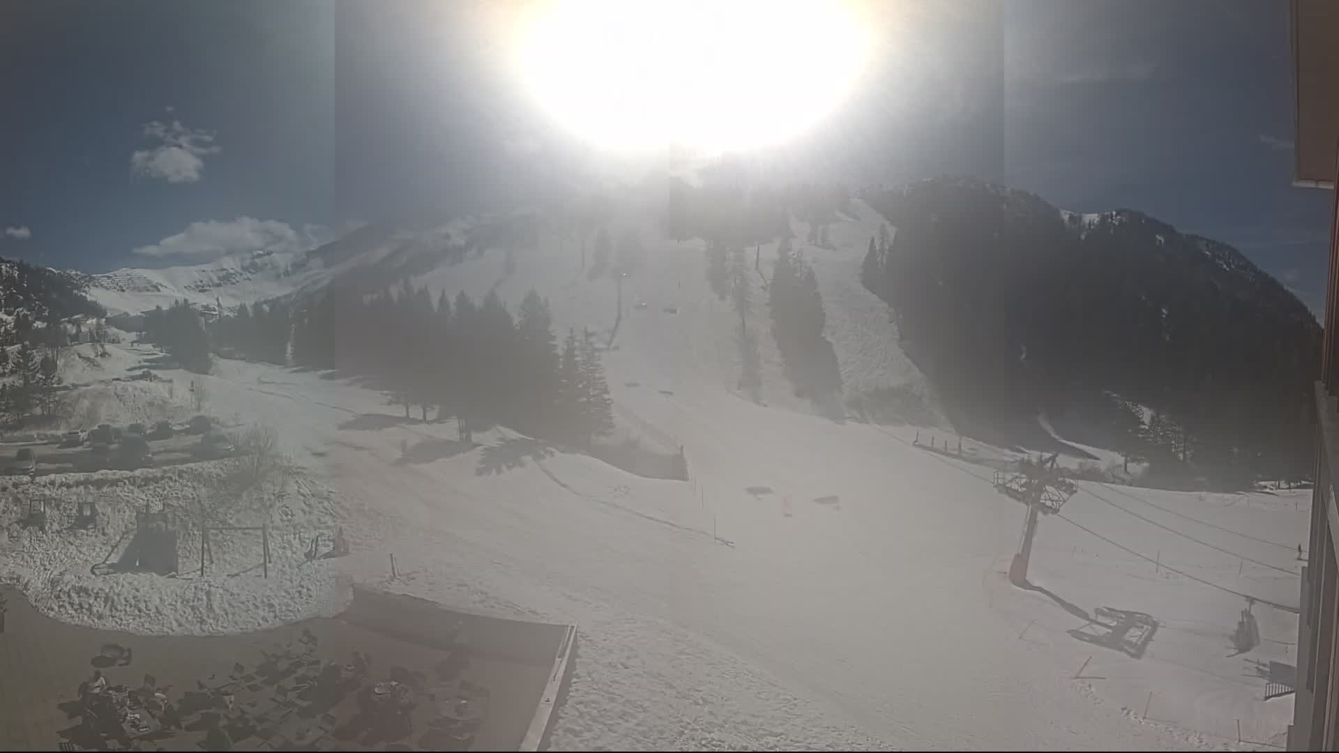 Archived image Webcam Malbun - Liechtenstein