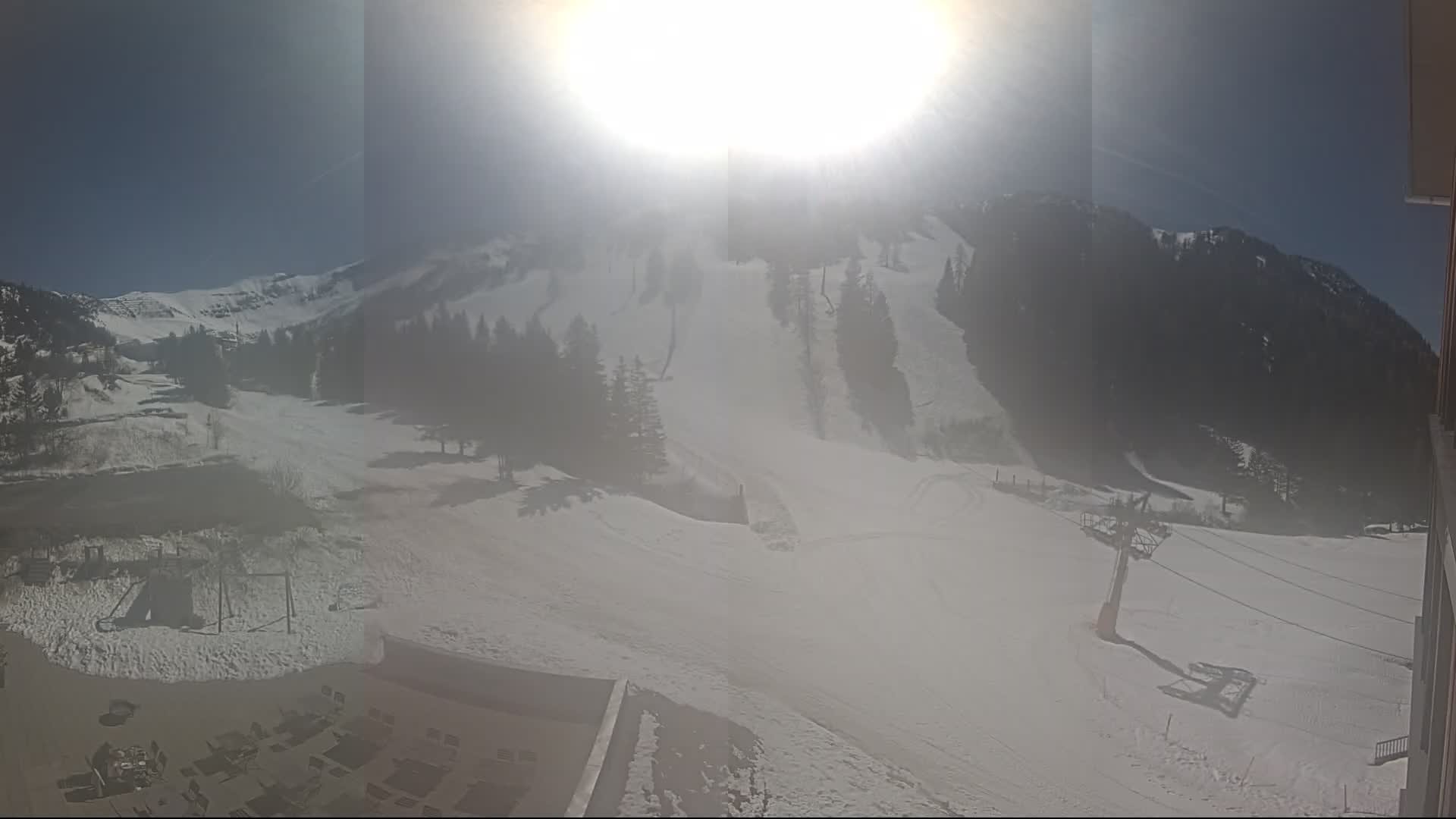 Archived image Webcam Malbun - Liechtenstein