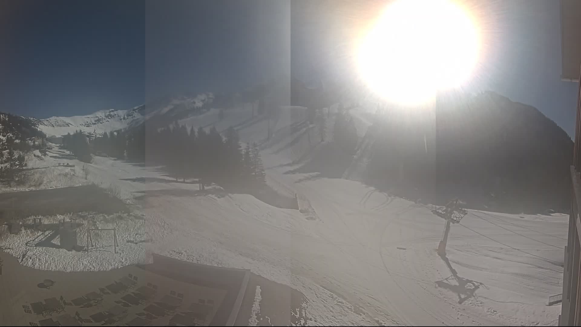 Archived image Webcam Malbun - Liechtenstein