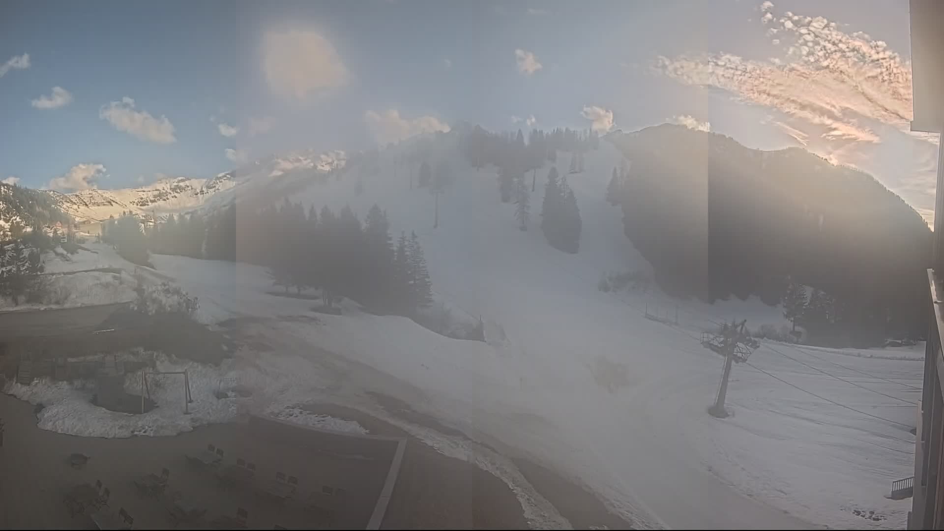 Archiv Foto Webcam Malbun - Skilift