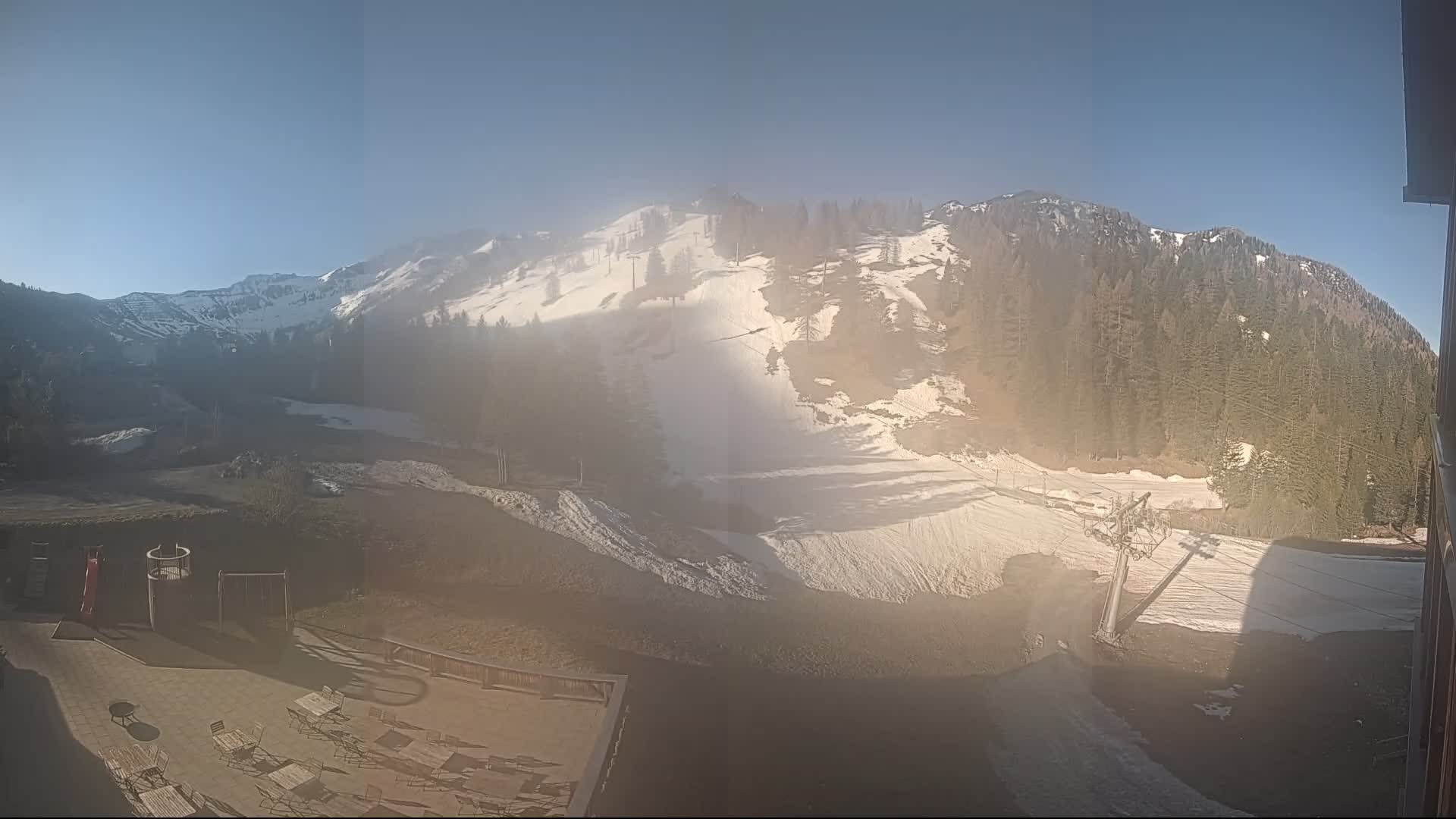 Archiv Foto Webcam Malbun - Skilift