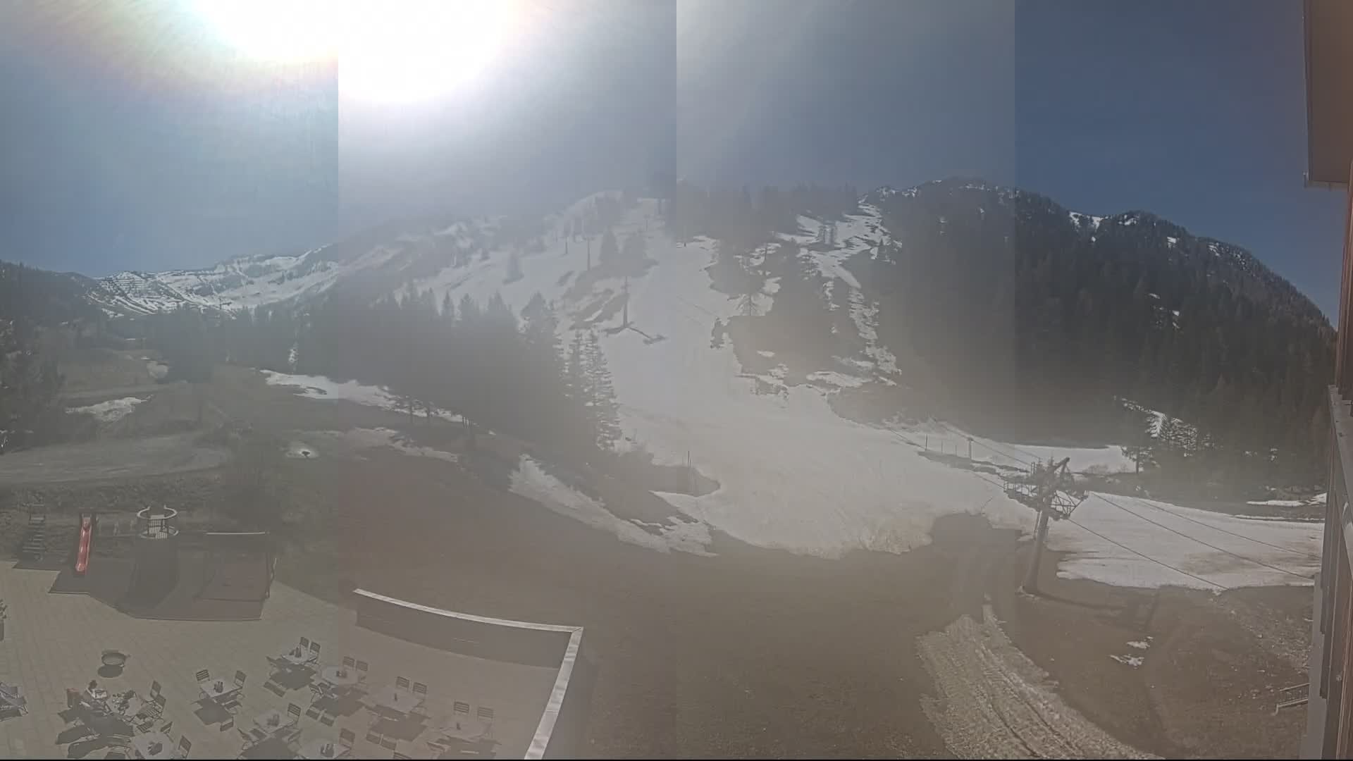 Archived image Webcam Malbun - Liechtenstein