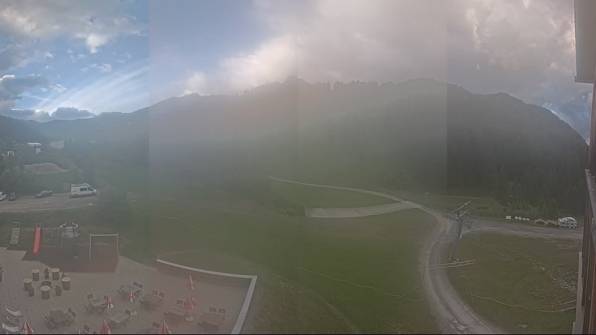Archived image Webcam Malbun - Liechtenstein