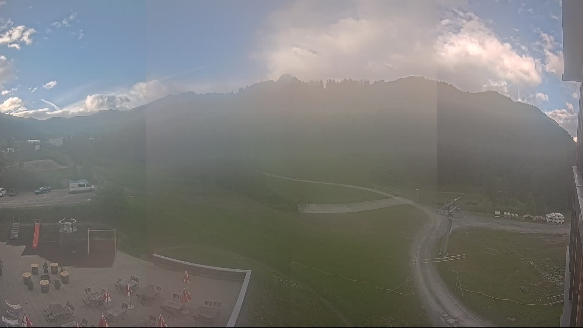 Archived image Webcam Malbun - Liechtenstein