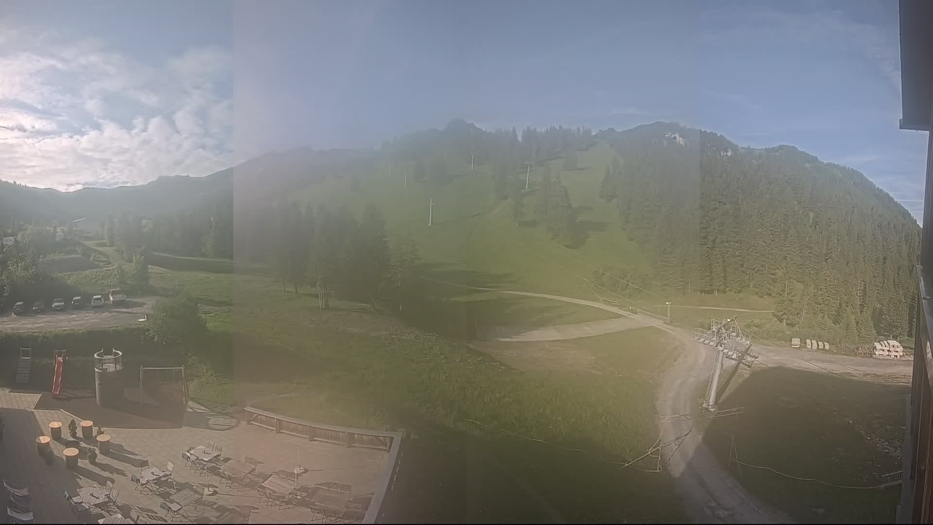 Archiv Foto Webcam Malbun - Skilift