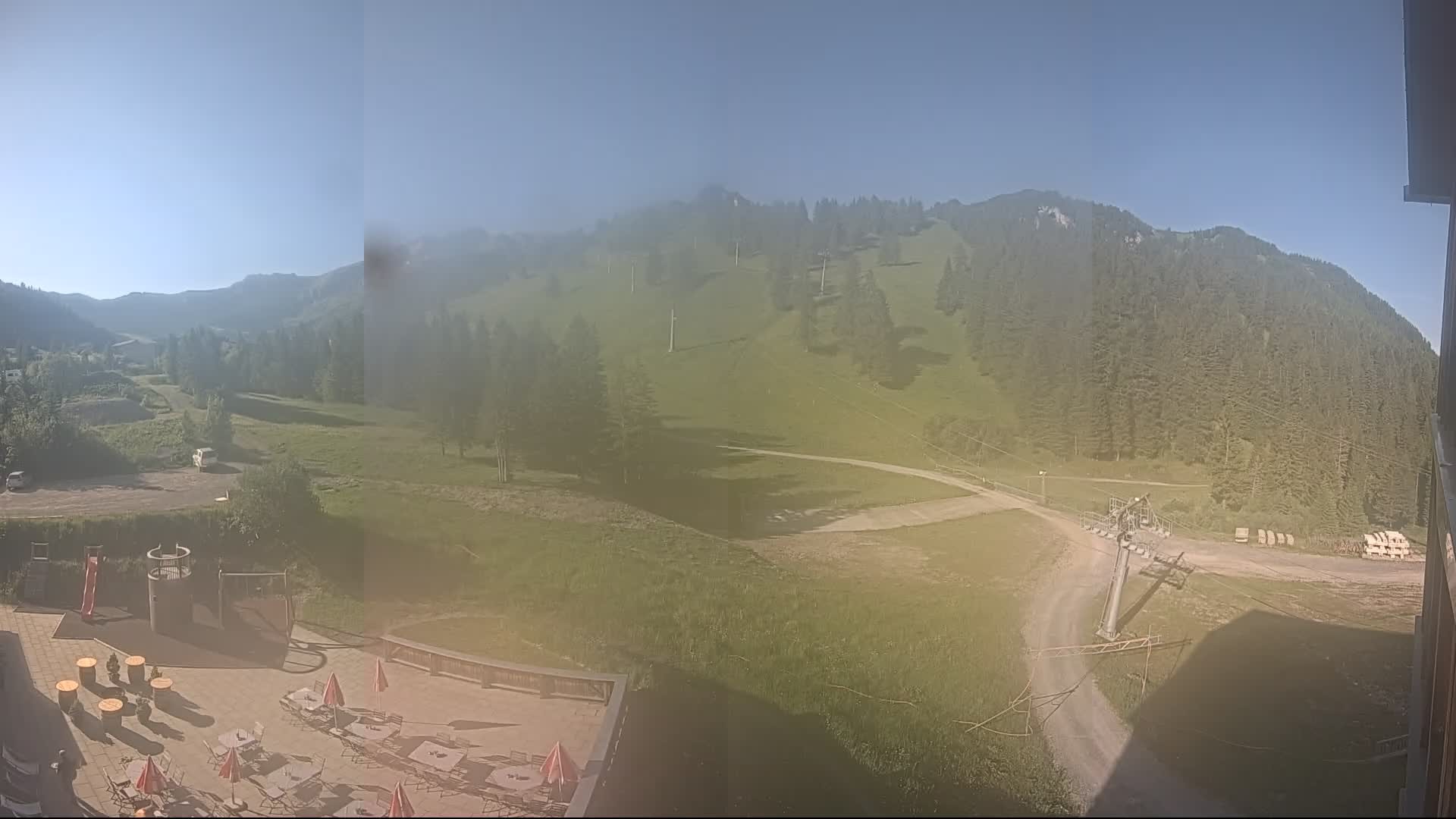 Archived image Webcam Malbun - Liechtenstein