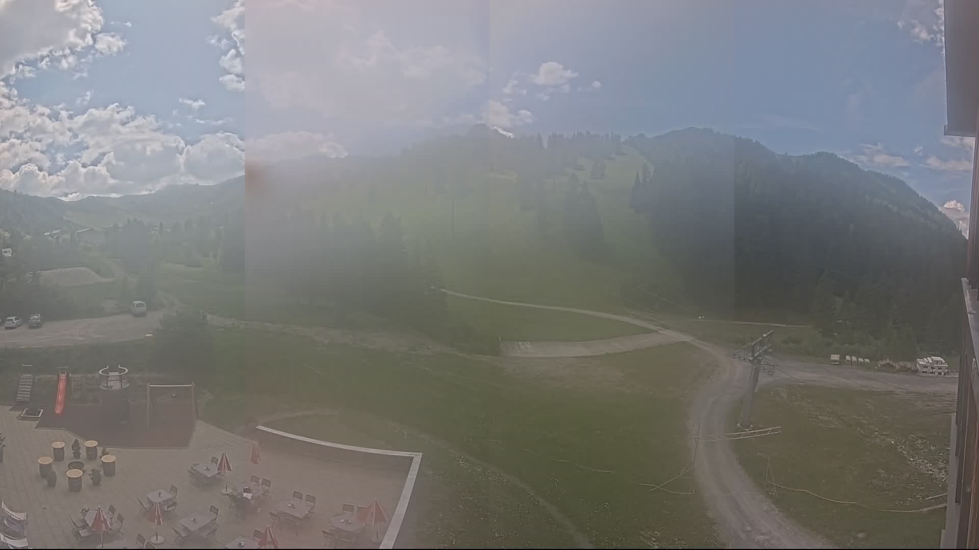Archived image Webcam Malbun - Liechtenstein
