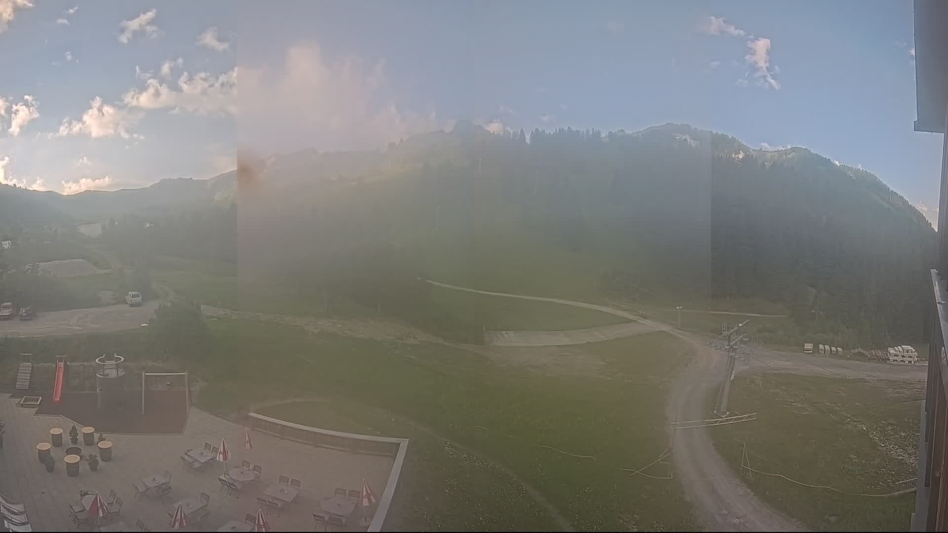 Archived image Webcam Malbun - Liechtenstein