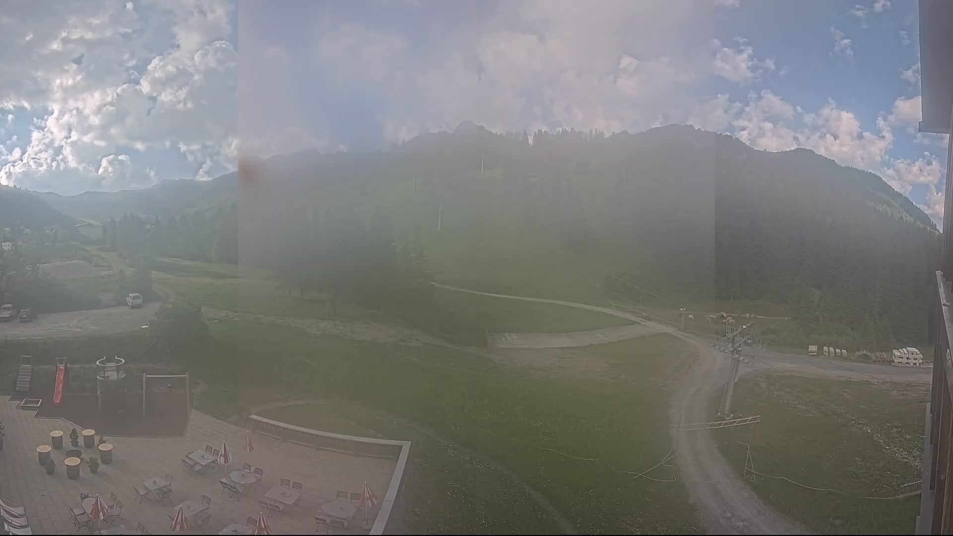 Archived image Webcam Malbun - Liechtenstein