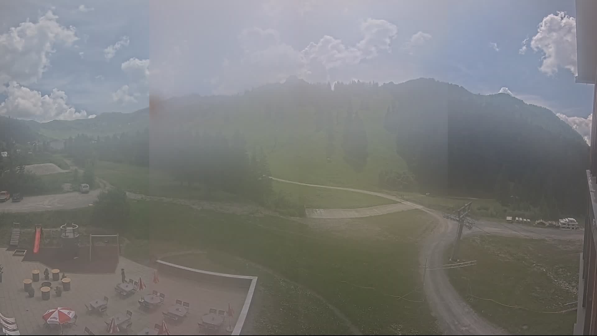 Archived image Webcam Malbun - Liechtenstein