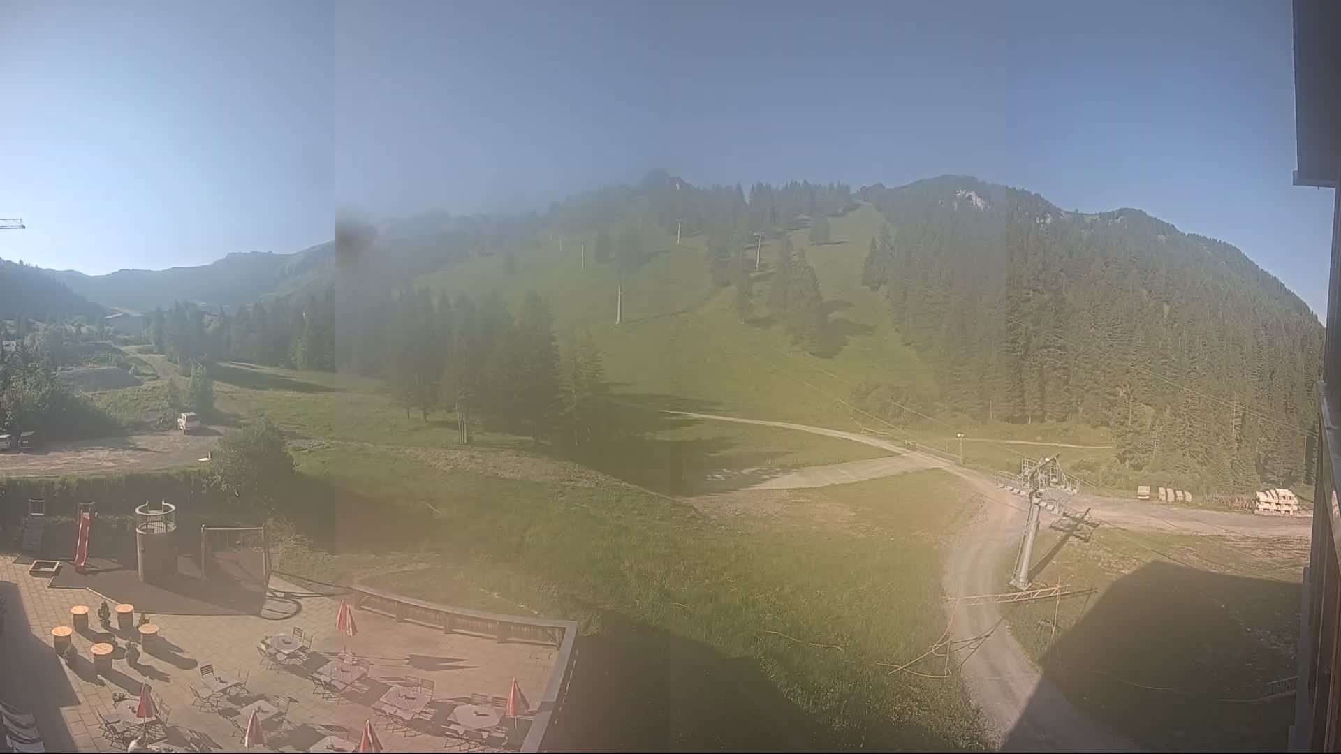 Archived image Webcam Malbun - Liechtenstein