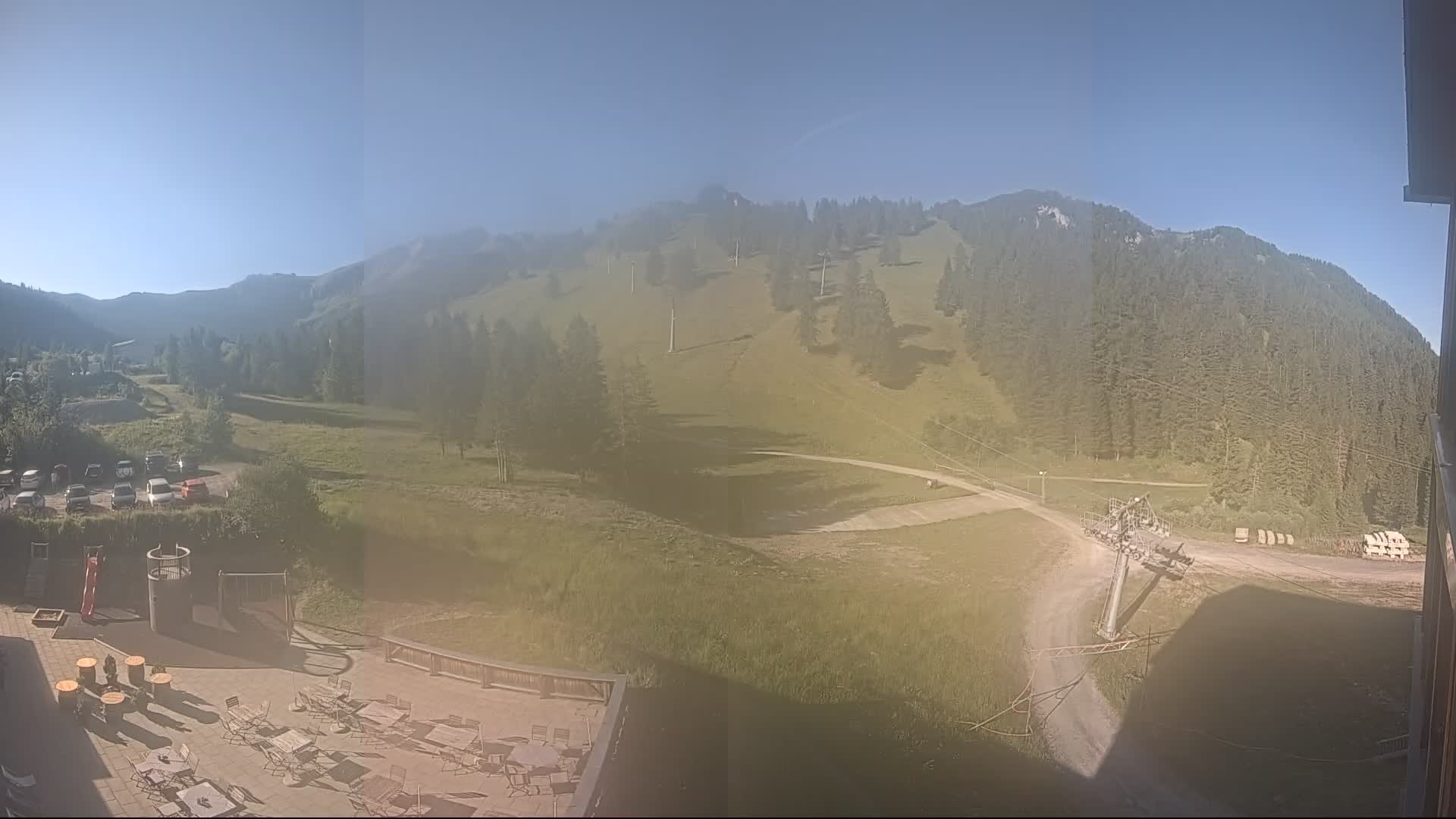 Archived image Webcam Malbun - Liechtenstein