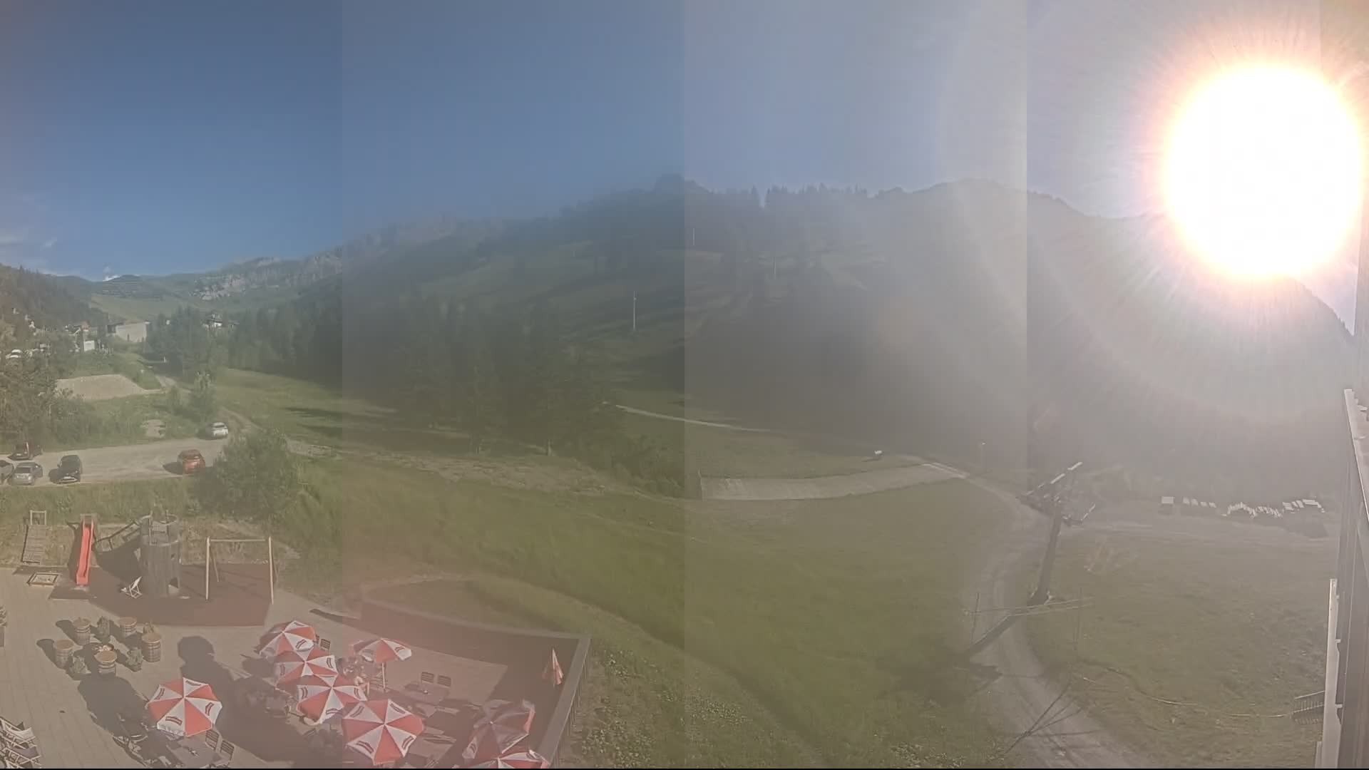 Archived image Webcam Malbun - Liechtenstein