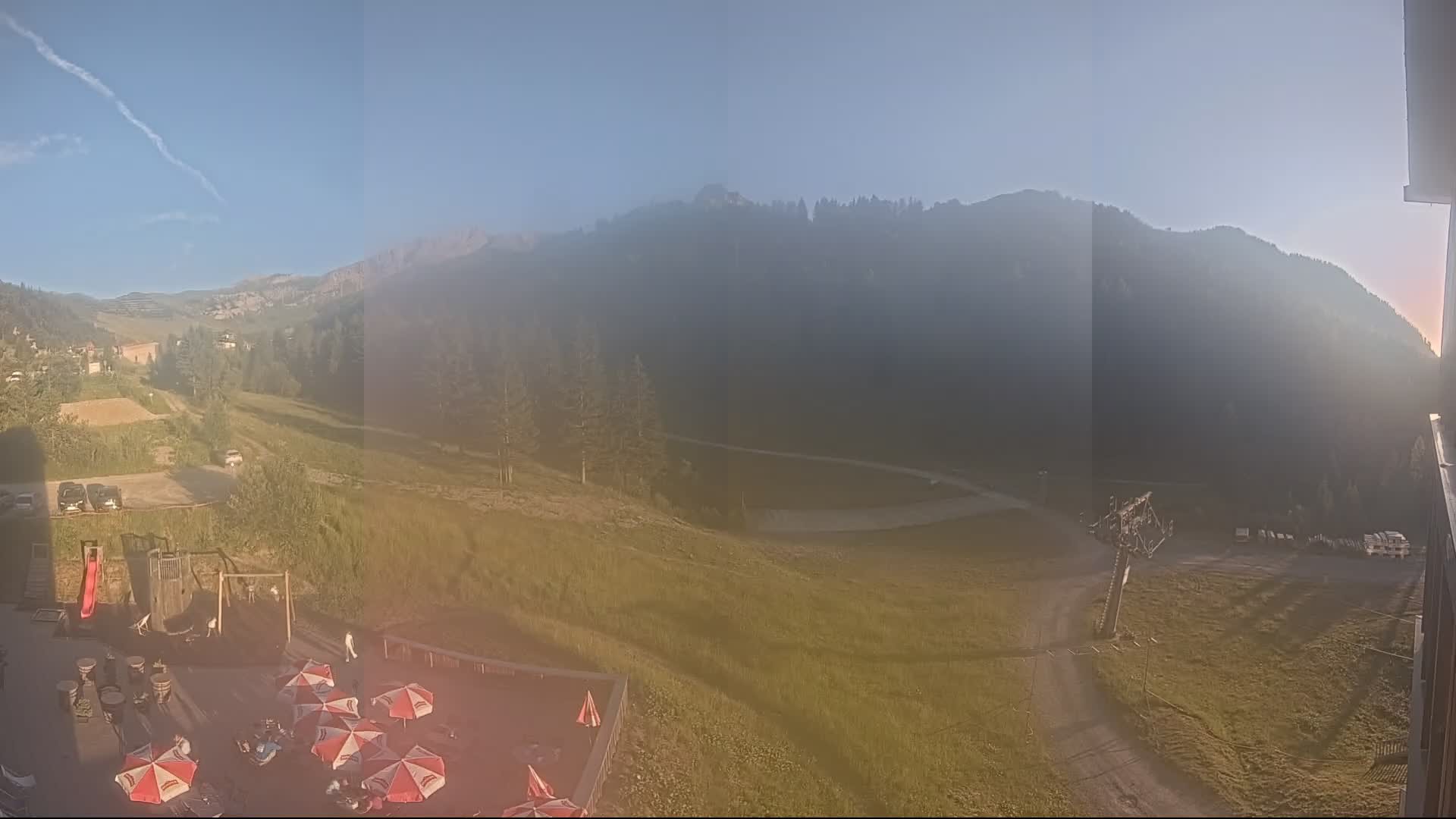 Archived image Webcam Malbun - Liechtenstein