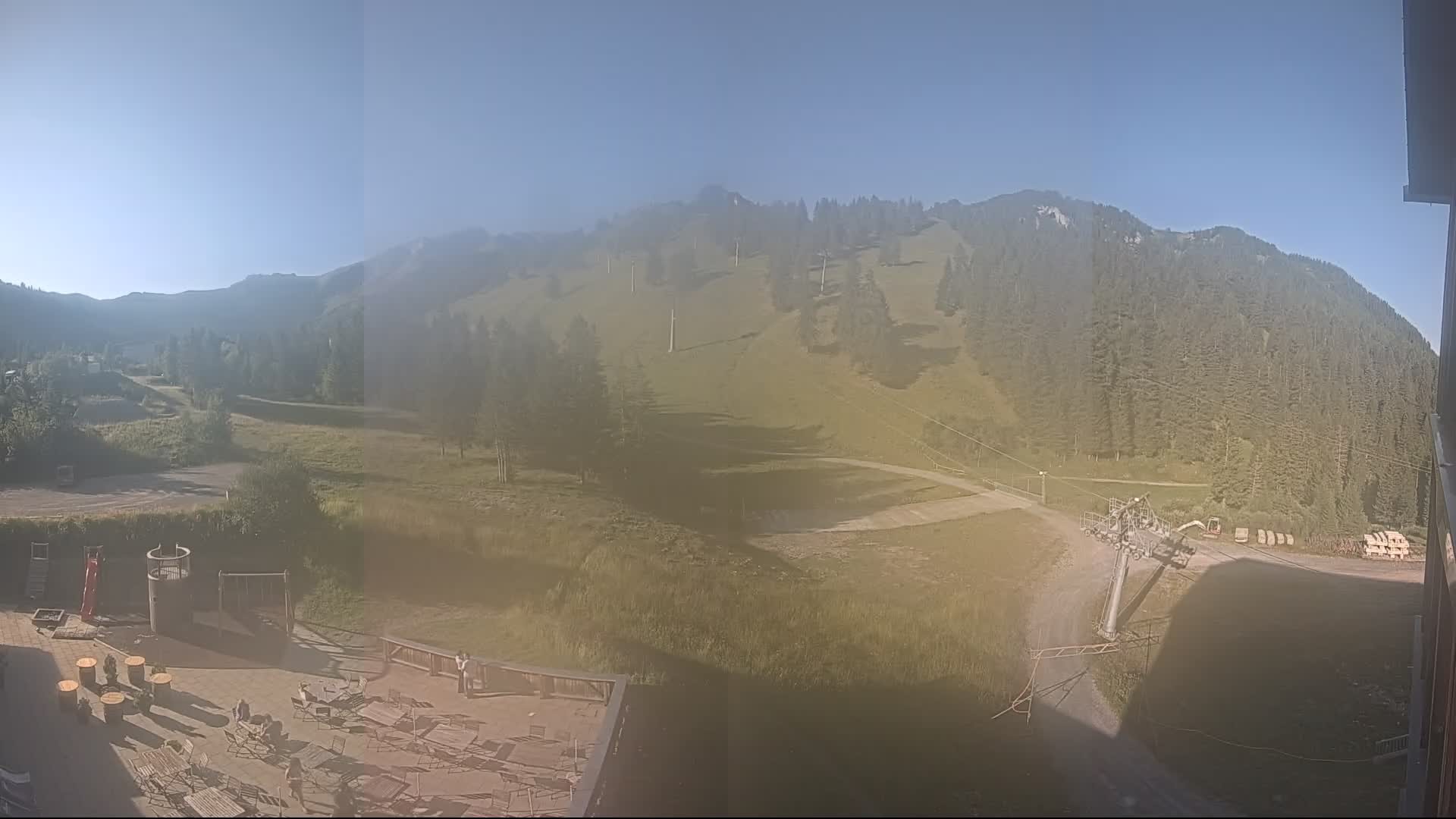 Archiv Foto Webcam Malbun - Skilift