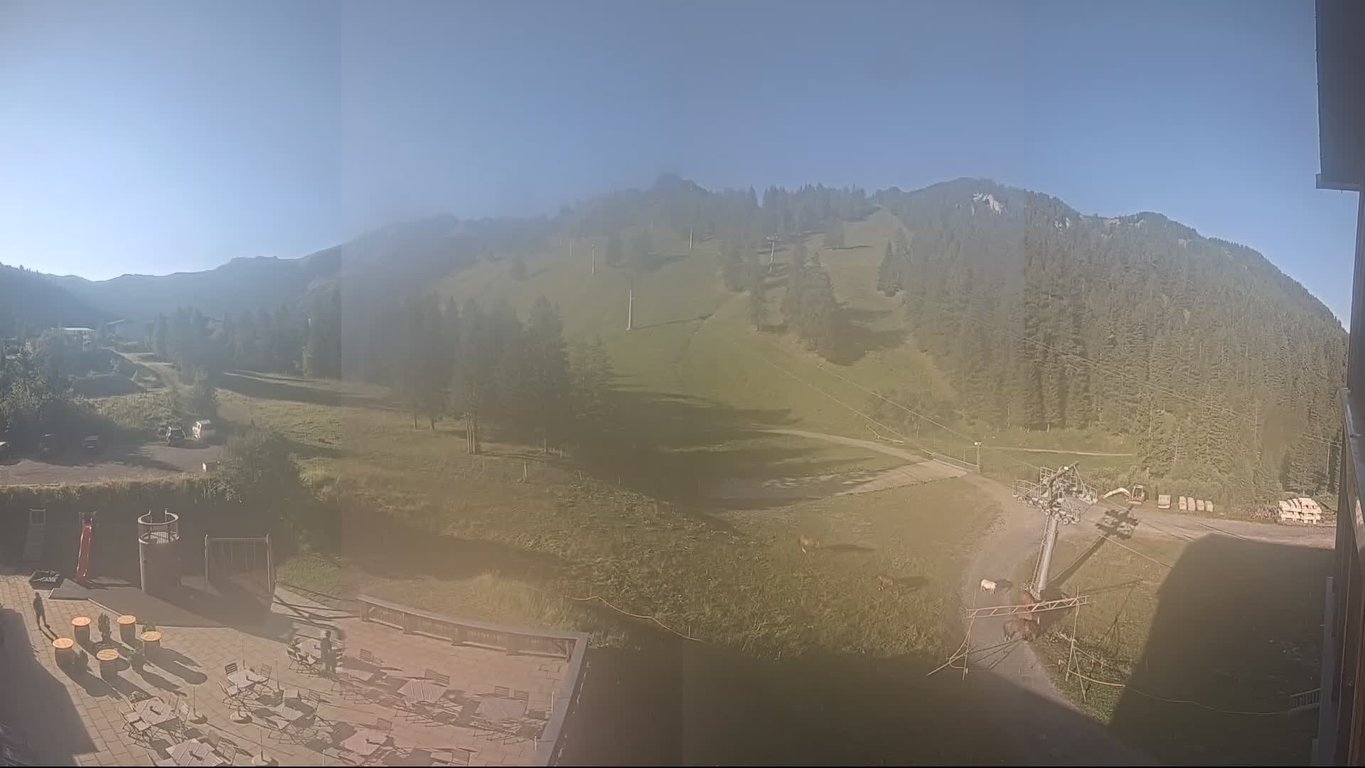 Archived image Webcam Malbun - Liechtenstein
