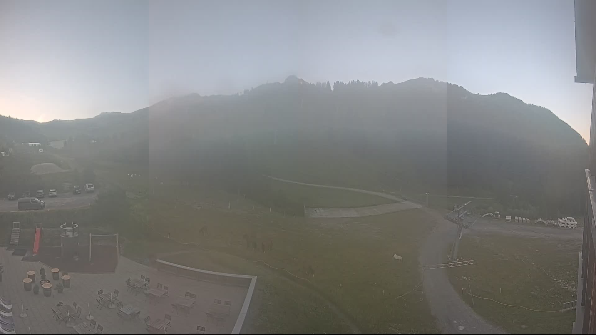 Archived image Webcam Malbun - Liechtenstein