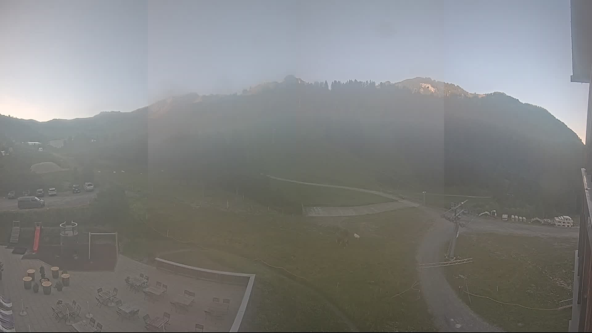 Archived image Webcam Malbun - Liechtenstein