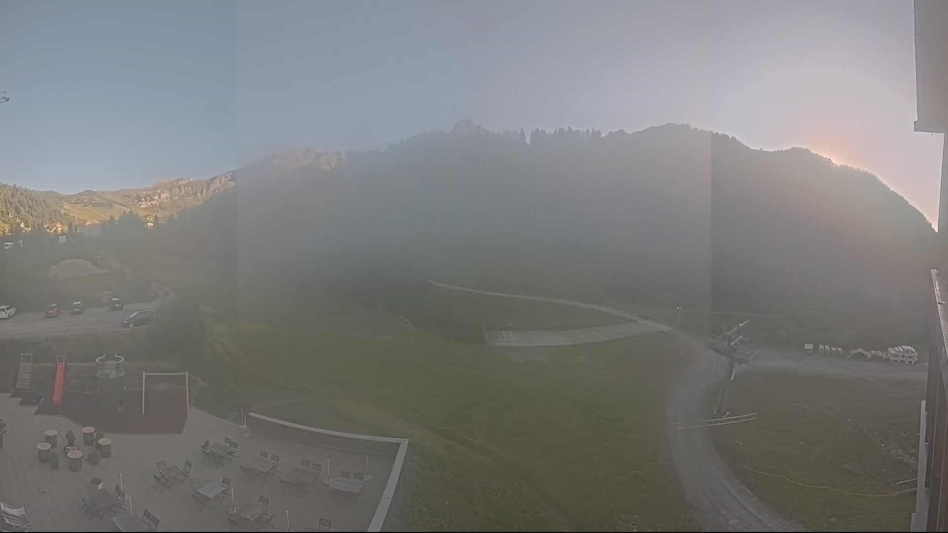 Archived image Webcam Malbun - Liechtenstein