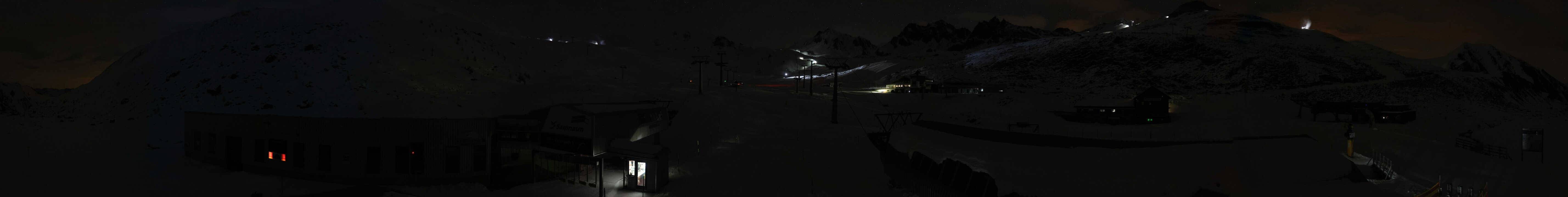 Archiv Foto Webcam Samnaun: Blick von der Alp Trida zum Viderjoch