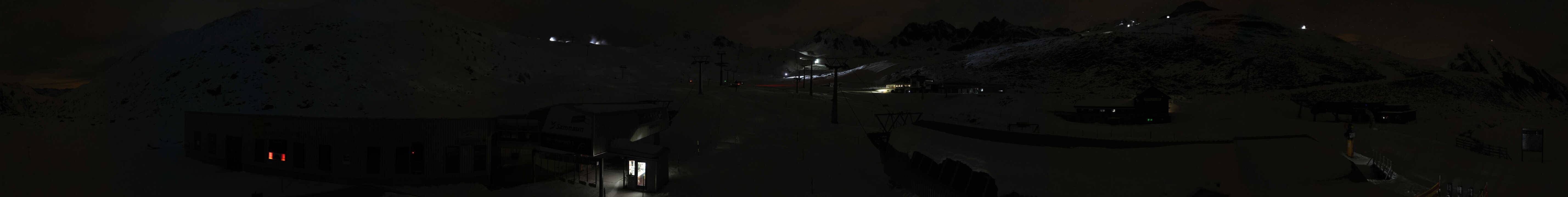 Archiv Foto Webcam Samnaun: Blick von der Alp Trida zum Viderjoch