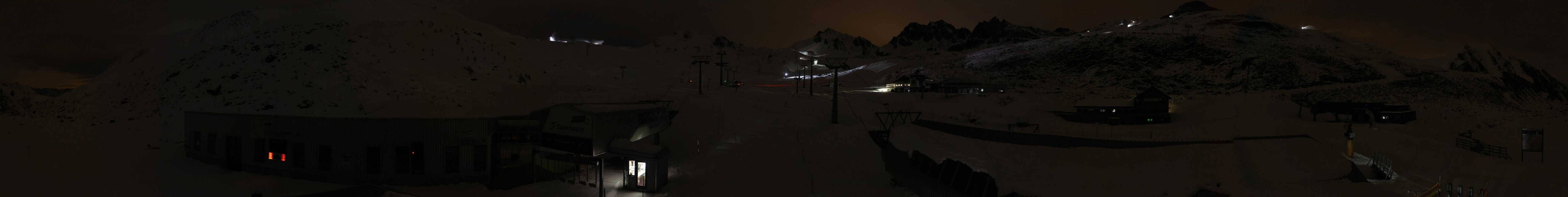 Archiv Foto Webcam Samnaun: Blick von der Alp Trida zum Viderjoch