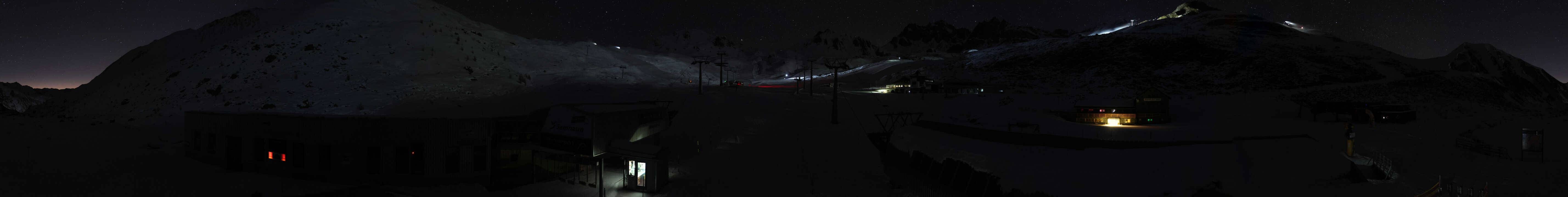 Archiv Foto Webcam Samnaun: Blick von der Alp Trida zum Viderjoch