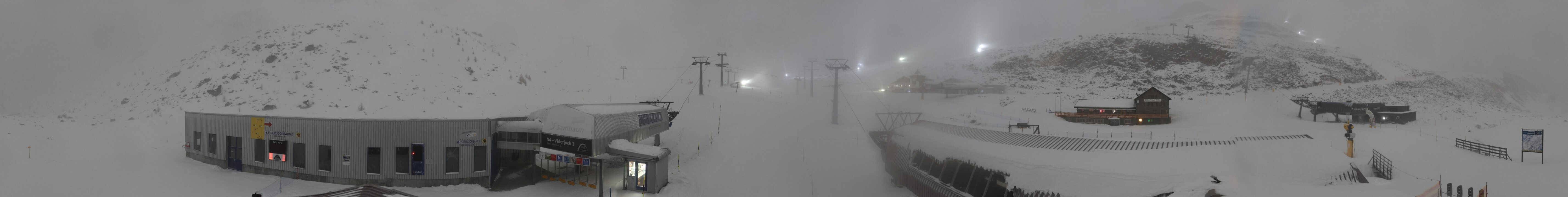 Archiv Foto Webcam Samnaun: Blick von der Alp Trida zum Viderjoch