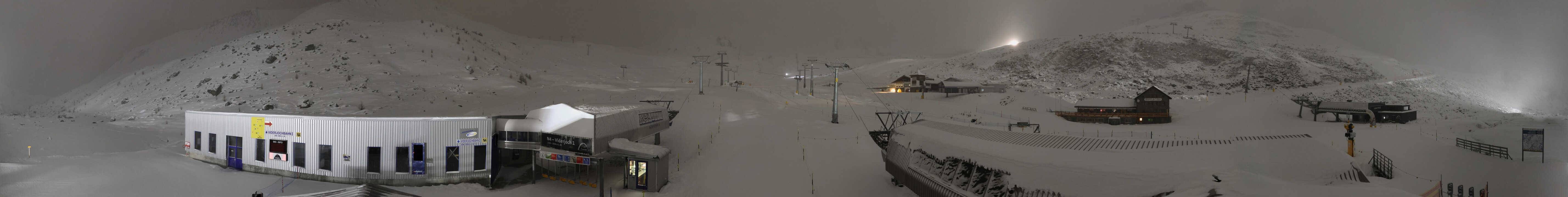 Archiv Foto Webcam Samnaun: Blick von der Alp Trida zum Viderjoch