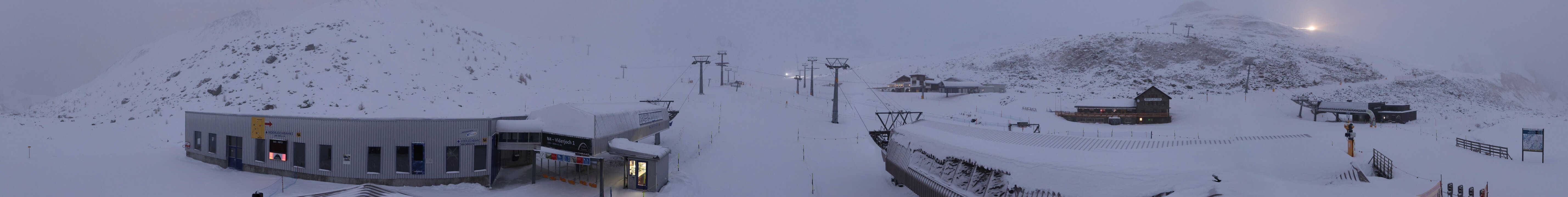 Archiv Foto Webcam Samnaun: Blick von der Alp Trida zum Viderjoch