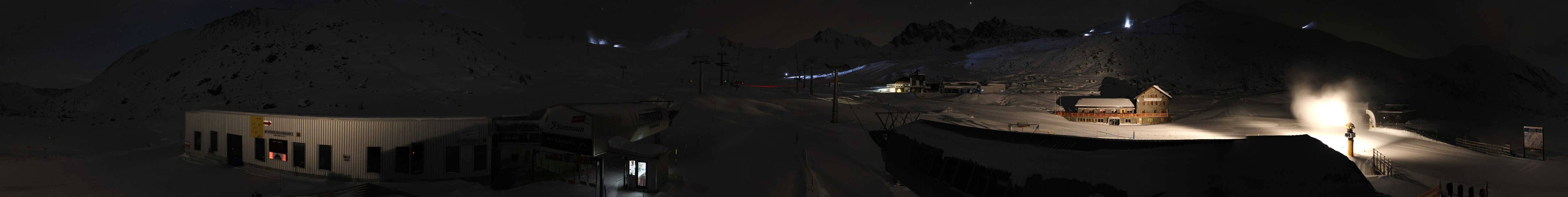 Archiv Foto Webcam Samnaun: Blick von der Alp Trida zum Viderjoch