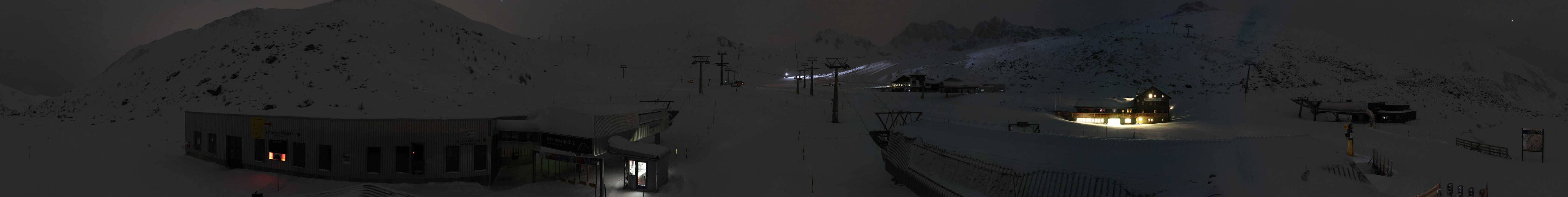Archived image Webcam Samnaun: View from Alp Trida to Viderjoch