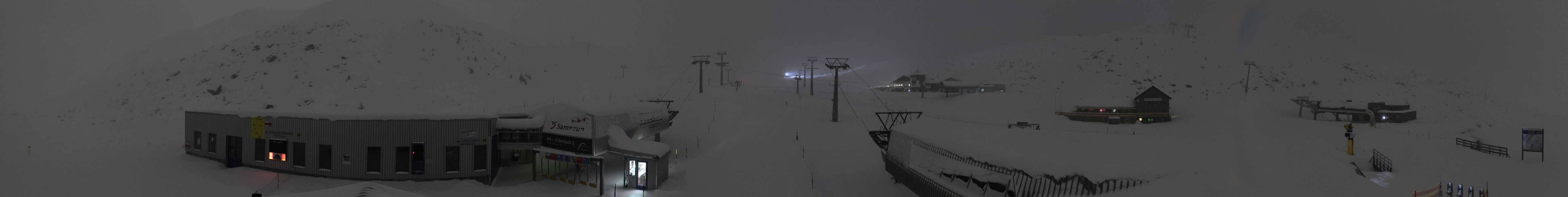 Archiv Foto Webcam Samnaun: Blick von der Alp Trida zum Viderjoch